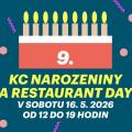 Deváté narozeniny KC a Restaurant Day