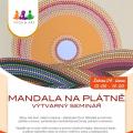 Mandala na plátně - výtvarný seminář.