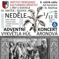 Adventní koncert "Vykvětla hůl Aronová"