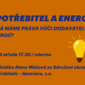 Spotřebitel a energie